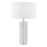 Erebus Table Lamp Marble Effect With Shade