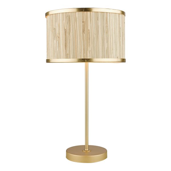 Fenella Table Lamp Gold Leaf