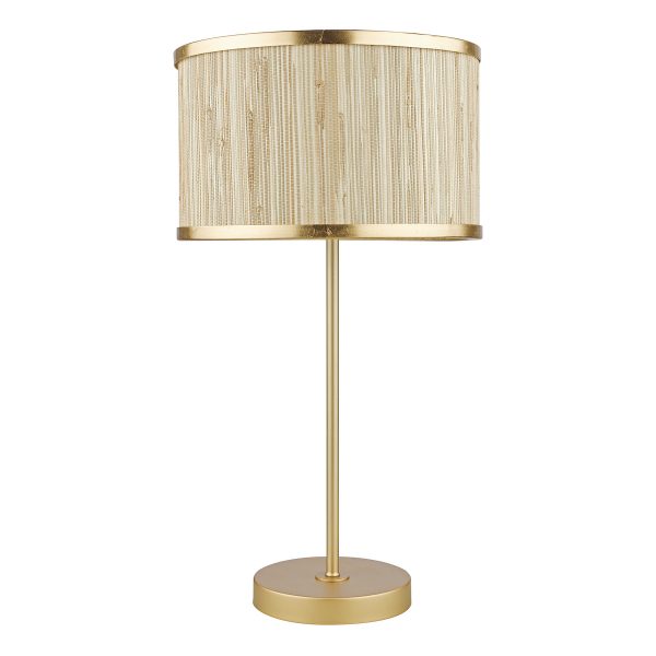 Fenella Table Lamp Gold Leaf - Image 2