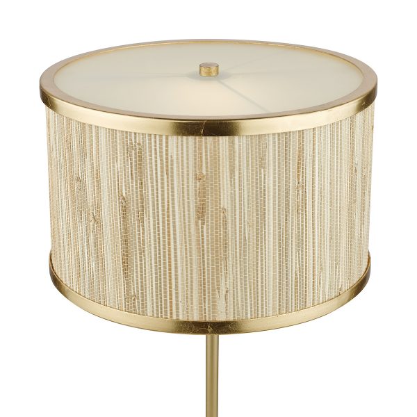 Fenella Table Lamp Gold Leaf - Image 3