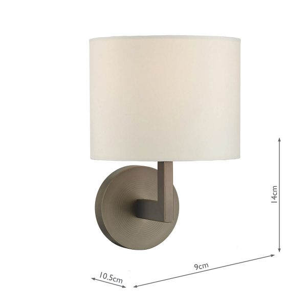 Ferrara Wall Light Bronze Bracket Only - Image 4