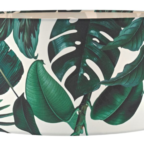 Filip Green Leaf Print Easy Fit Shade 35cm - Image 4
