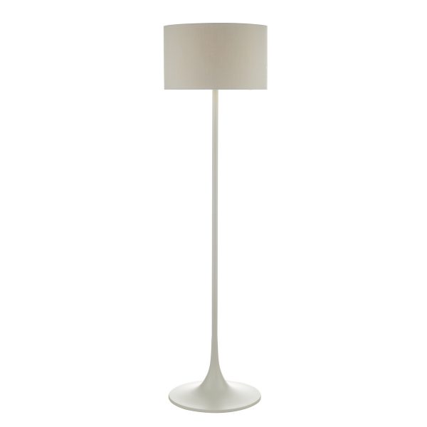 Floor Lamp Grey With Shade - Image 2