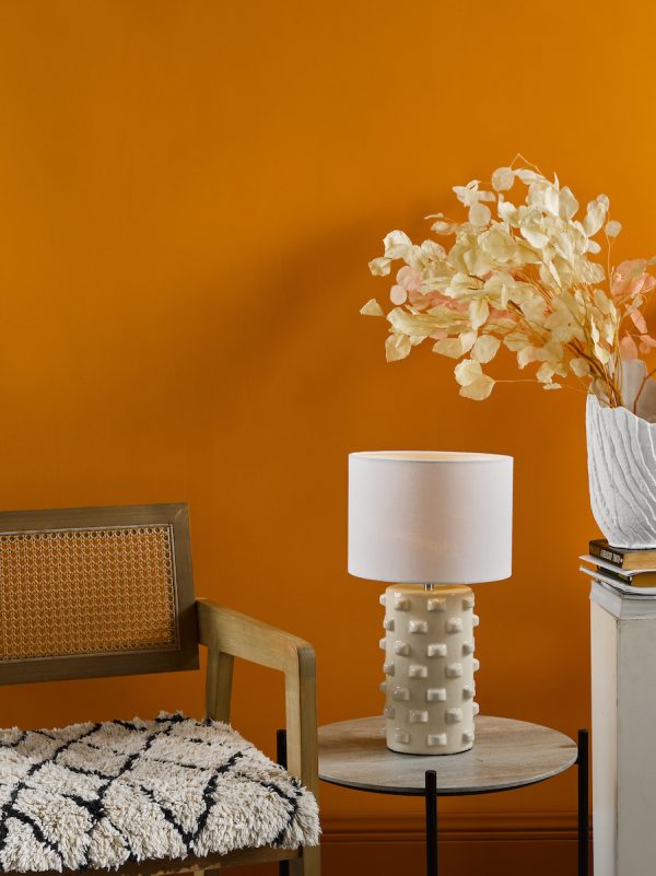 Georgina Table Lamp White With Shade - Image 4