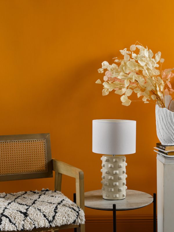 Georgina Table Lamp White With Shade - Image 5
