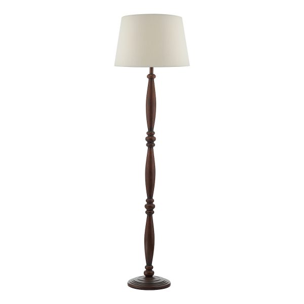 Hayward Floor Lamp Dark Wood Base Only - Image 2