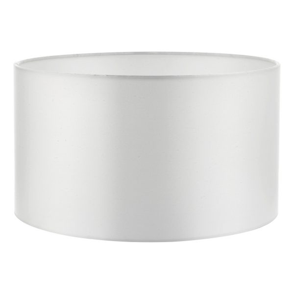Hilda Ivory Faux Silk Drum Shade 30cm