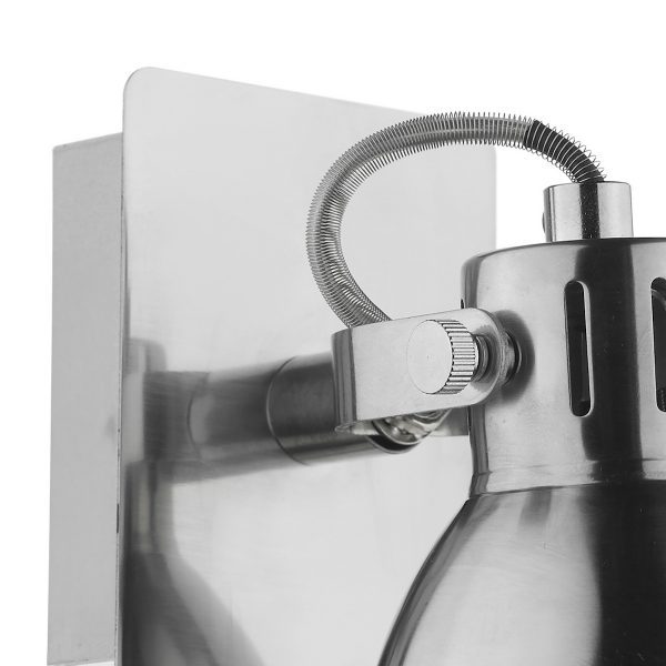 Idaho Single Wall Spotlight Natural Chrome - Image 2
