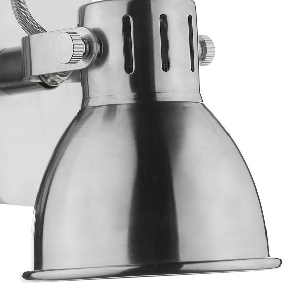 Idaho Single Wall Spotlight Natural Chrome - Image 3