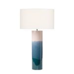 Ignatio Table Lamp Ceramic Pink & Blue Base Only