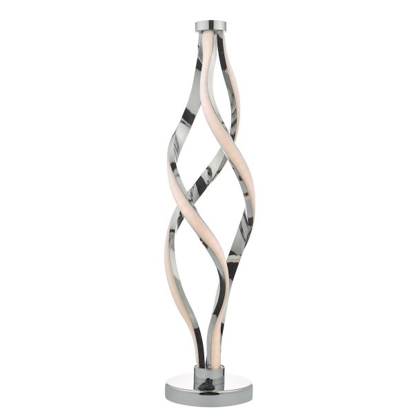 Jive Table Lamp Aluminium & Opal LED