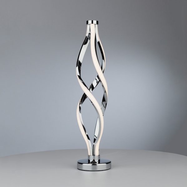 Jive Table Lamp Aluminium & Opal LED - Image 5