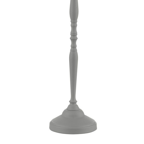 Joanna Table Lamp Grey With Shade - Image 4
