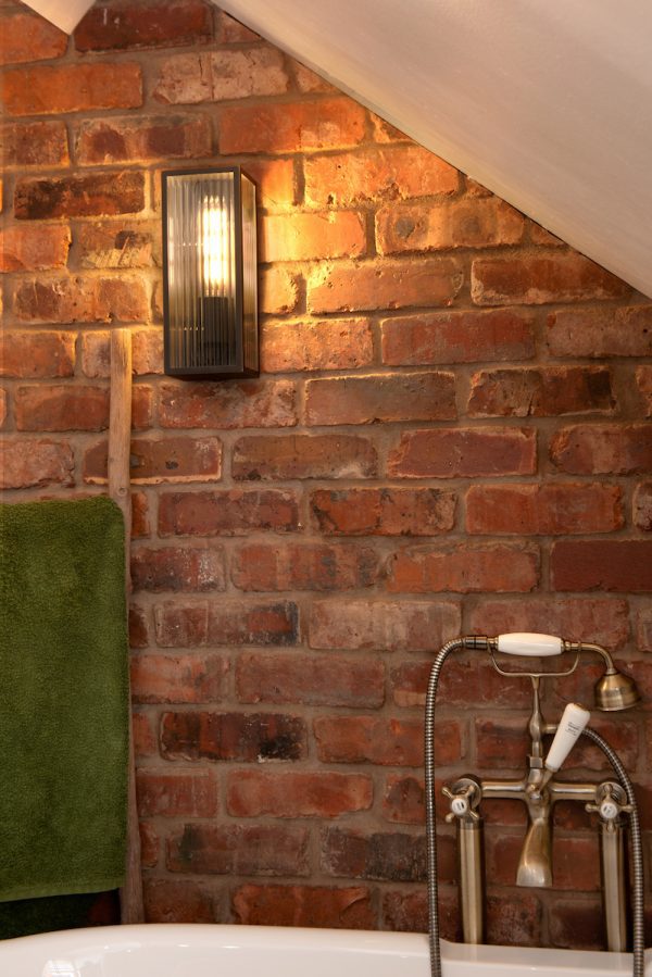 Keegan Outdoor Wall Light Rubbed Bronze IP44 Small - Image 3