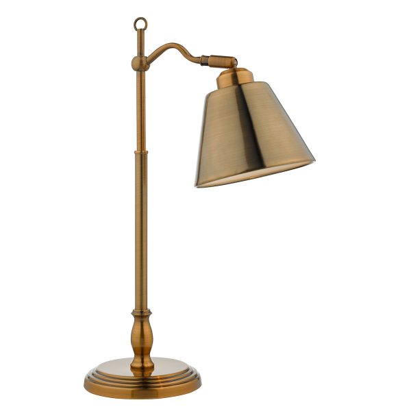 Kempten Task Table Lamp Antique Brass