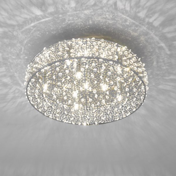 Kotaro 6lt Flush Polished Chrome & Crystal - Image 4