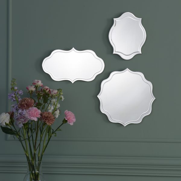 Laura Ashley Rochelle Mirror Black 28cm - Image 6