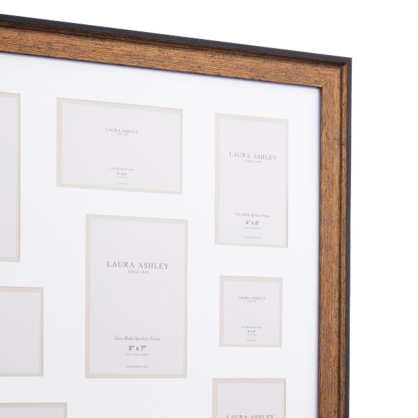 Laura Ashley Cara Photo Frame Bronze With 9 Apertures - Image 3