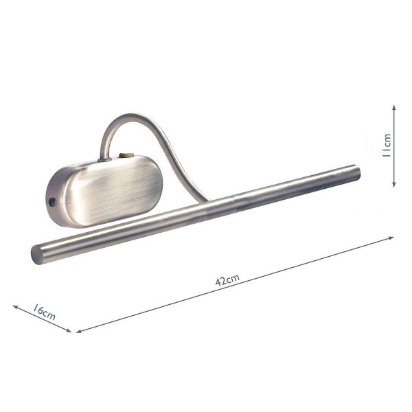 Litho Picture Light Satin Chrome - Image 4
