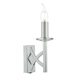 Lyon Wall Light Polished Chrome & Crystal