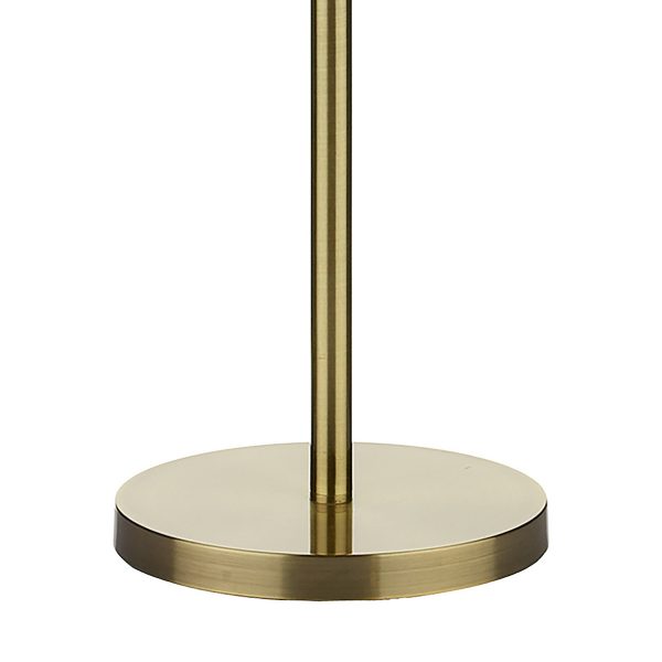 Madrid Floor Lamp Antique Brass With Shade - Image 4