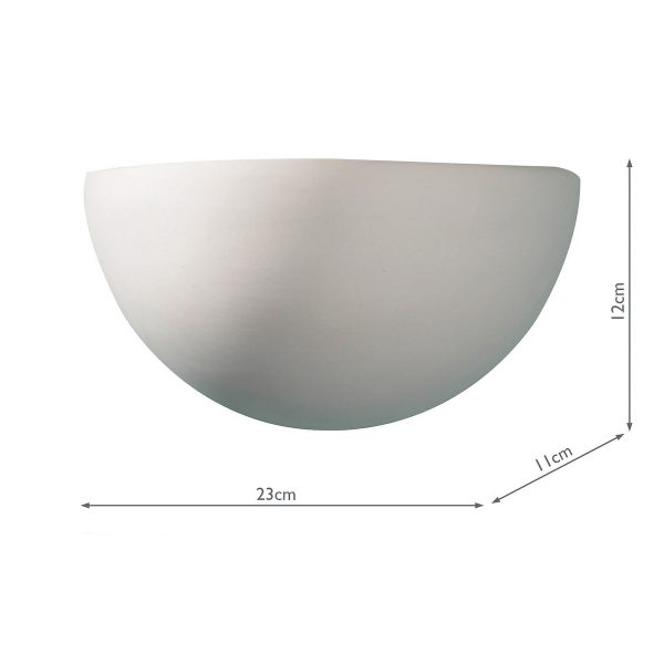 Marino Wall Washer Unglazed - Image 4