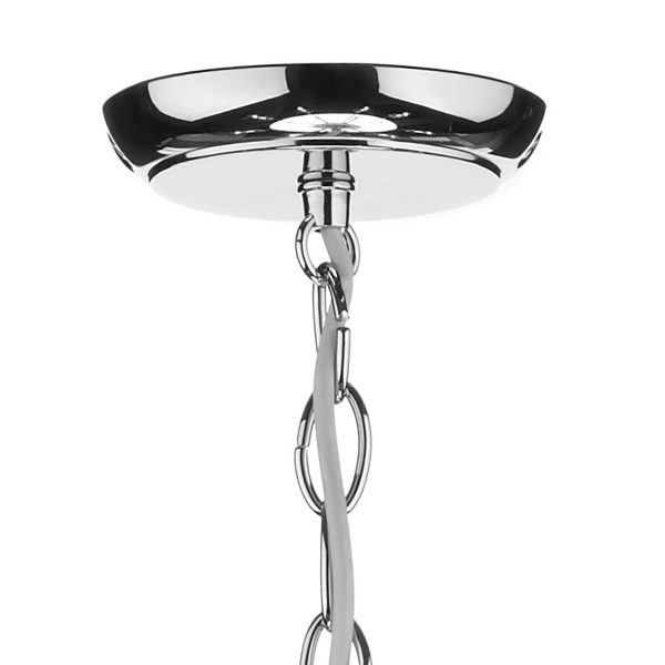 Medusa 8 Light Dual Mount Pendant K9 Crystal Polished Chrome - Image 2