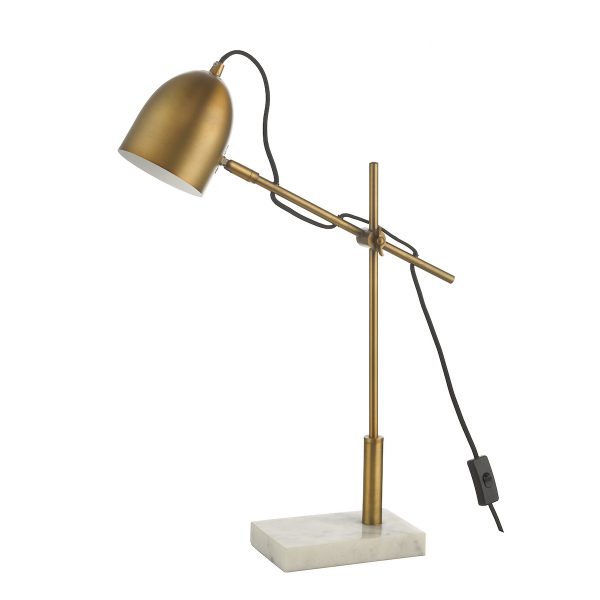 Mendal Task Lamp Bronze & Marble - Image 2