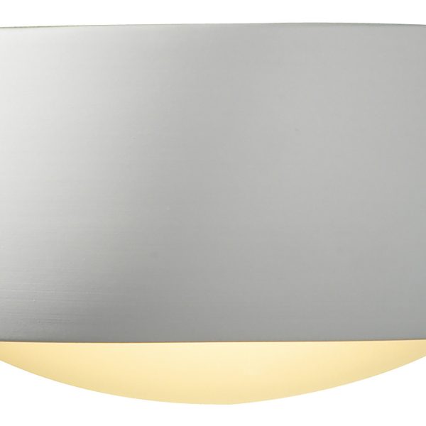 Milo Wall Light White Unglazed Ceramic Glass - Image 3