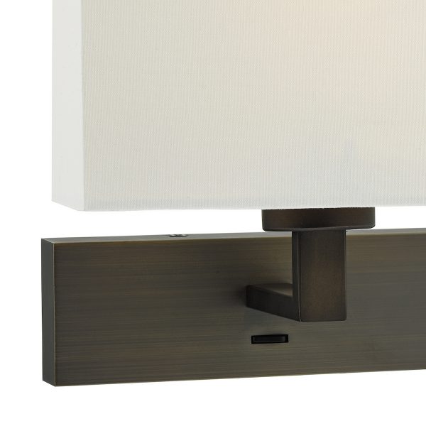 Modena Wall Light Bronze (Bracket Only) - Image 2