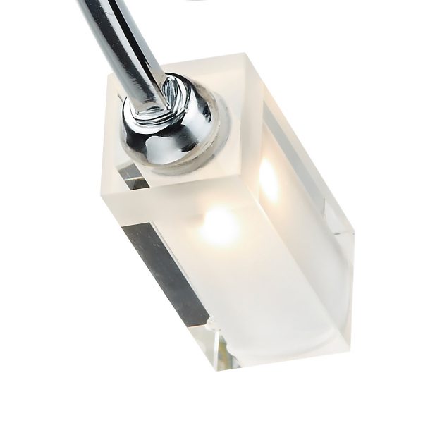 Morgan 3 Light Semi Flush Polished Chrome - Image 3