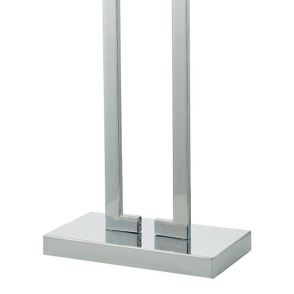 Nile Table Lamp Polished Chrome With Shade - Image 3