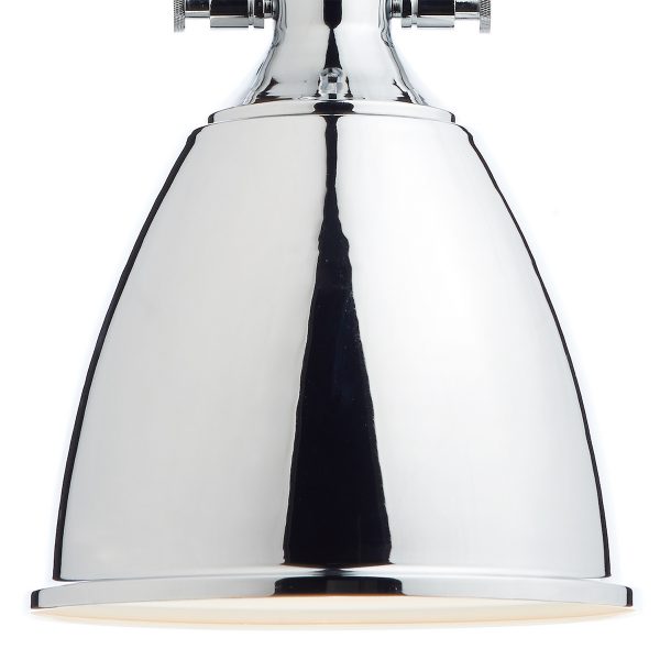 Nolan 1 Light Pendant Polished Chrome - Image 4