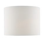 Olalla Ivory Faux Silk Drum Shade 34cm