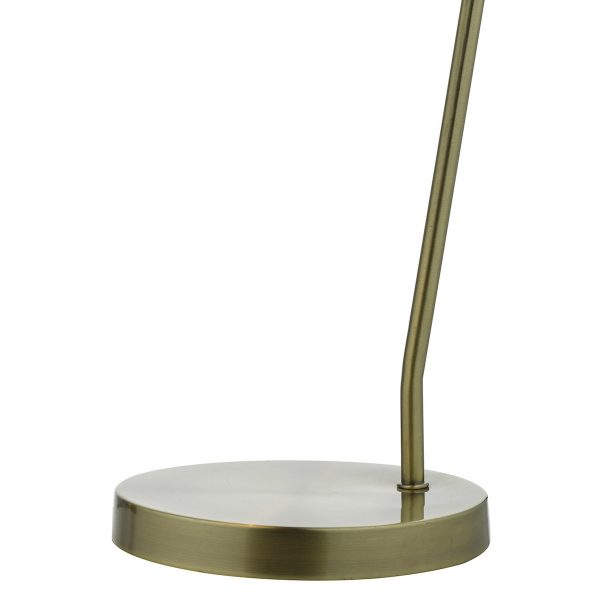 Olly Task Table Lamp Antique Brass Black - Image 2