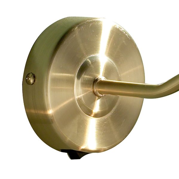 Onedin Picture Light Satin Brass - Image 2