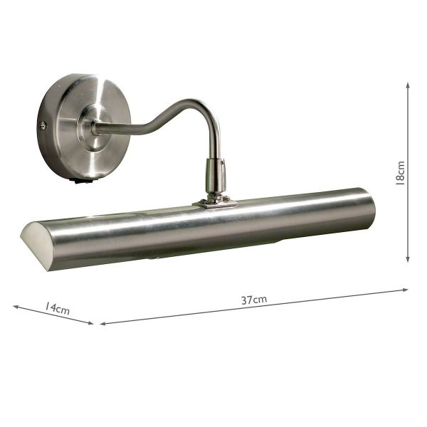 Onedin Picture Light Satin Chrome - Image 5