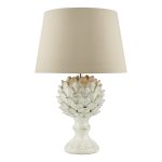 Orris Table Lamp Base Antique Cream