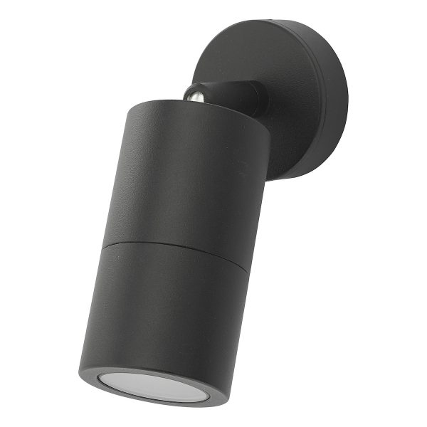 Ortega Outdoor Single Spotlight Matt Black IP65 - Image 2