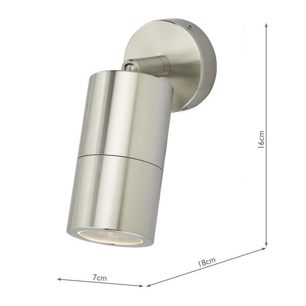Ortega Outdoor Single Spotlight Aluminium IP65 - Image 4