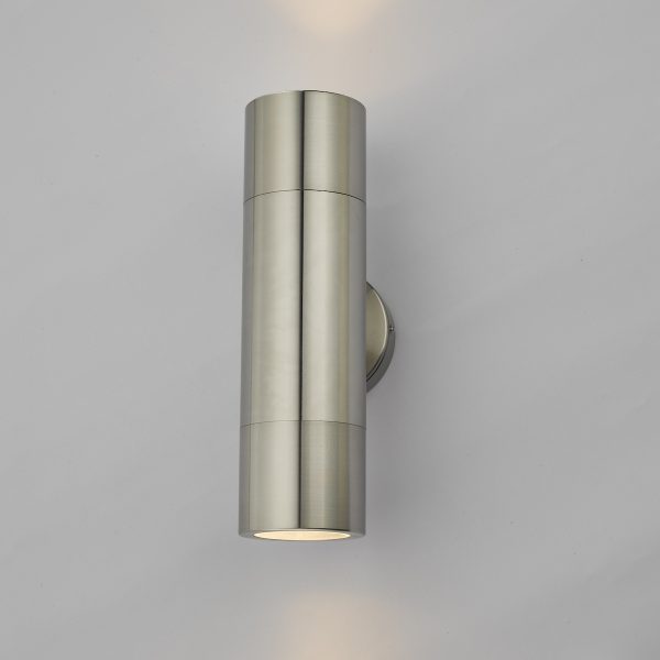 Ortega Outdoor 2 Light Wall Light Aluminium IP65 - Image 3