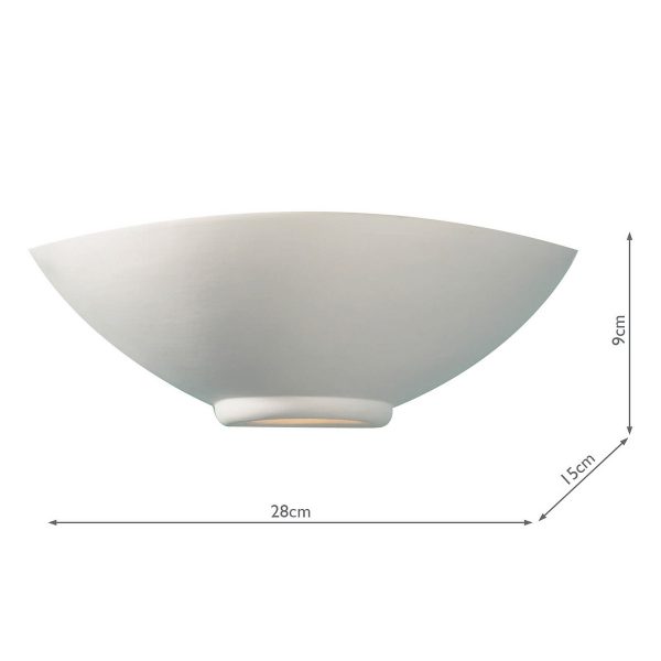 Otis Wall Washer Unglazed - Image 4