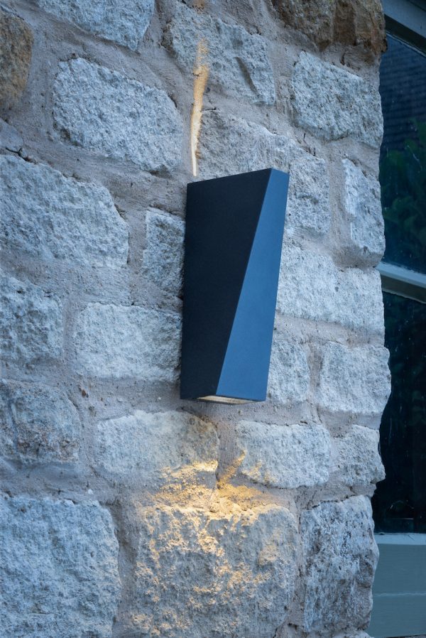 Paco Outdoor 2 Light Wall Light Matt Grey IP65 LED - Image 4