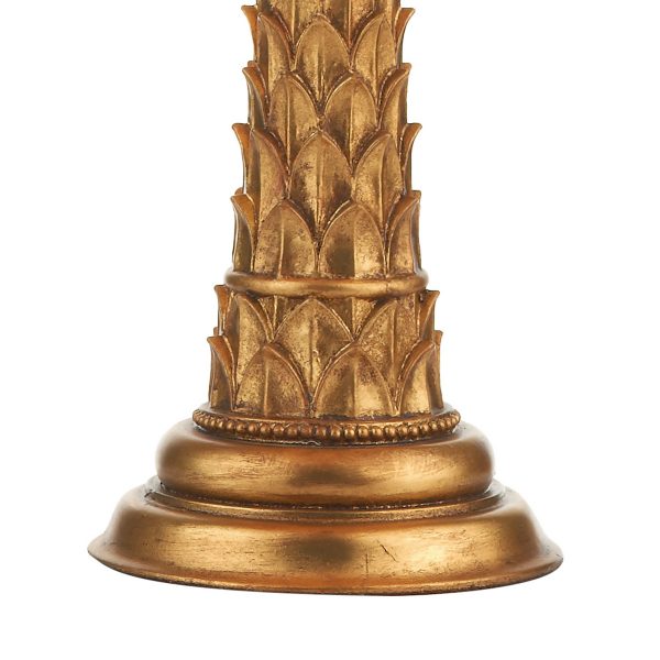 Palm Table Lamp Gold Base Only - Image 2
