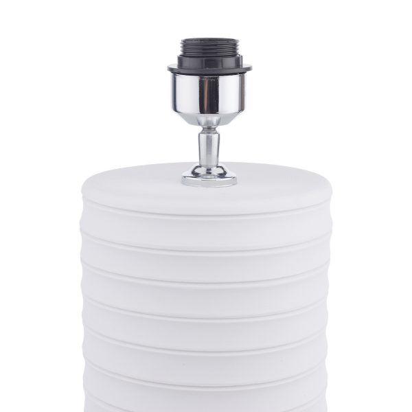 Pascha Table Lamp White Ceramic Base Only - Image 3