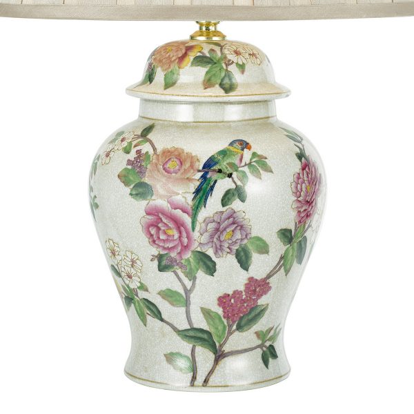 Peony Table Lamp Floral Design Base Only - Image 2