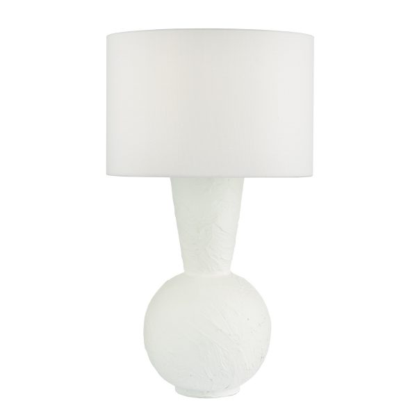Perla Table Lamp Matt White Base Only - Image 2