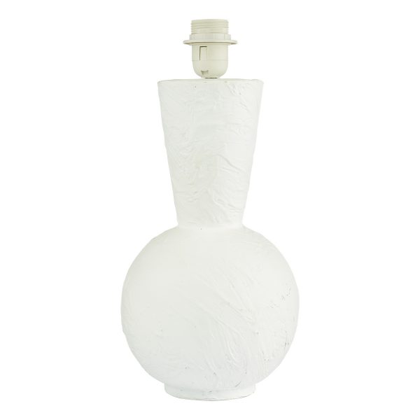 Perla Table Lamp Matt White Base Only - Image 3