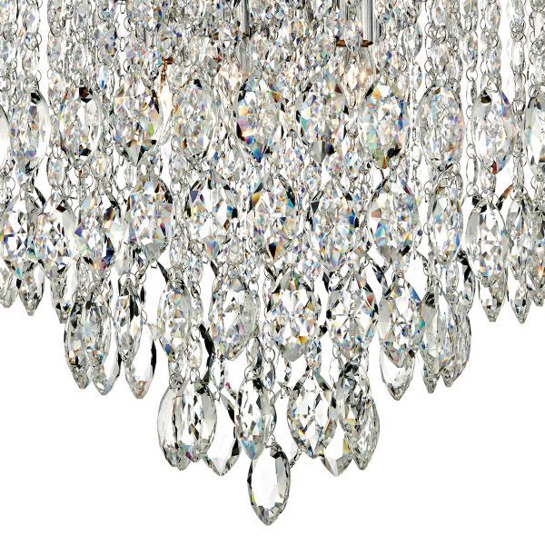 Pescara 5 Light Round Pendant Decorative Crystal - Image 3