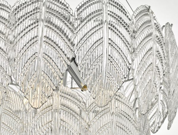 Phillipa 3 Light Pendant Clear Glass And Polished Chrome - Image 4